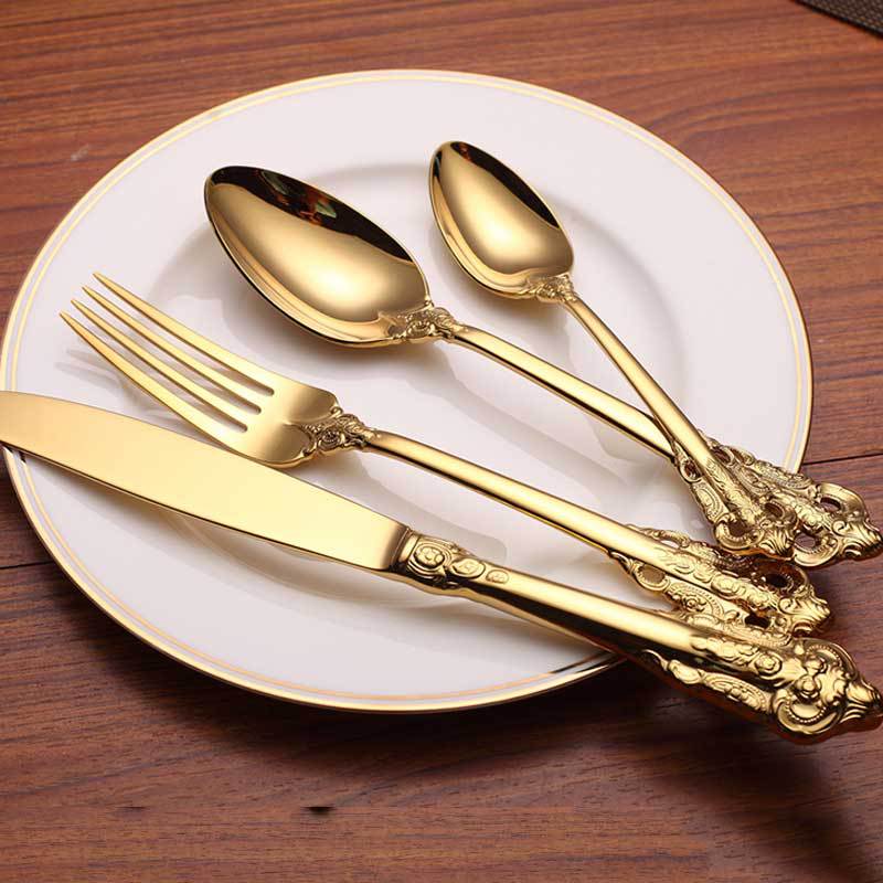 Stainless Steel Hotel Tableware Set