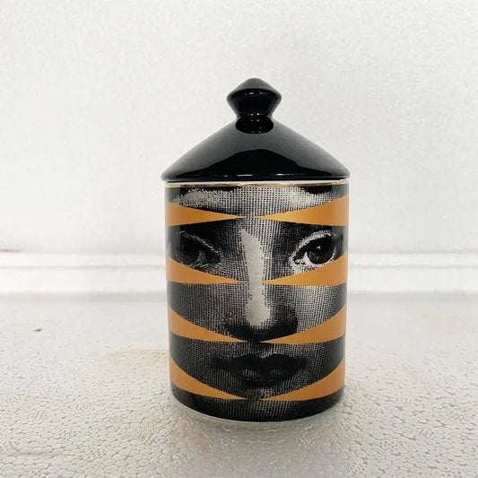 Art Face Jar //Decoration Ornaments - Londecor