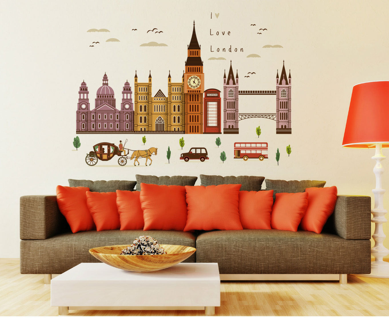 London England Wall Stickers