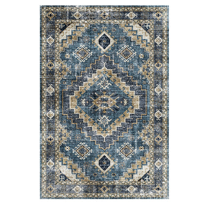 Ethnic Bedroom Persian Chenille Carpet