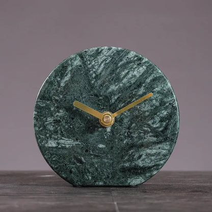 Marble Desktop Clock Londecor