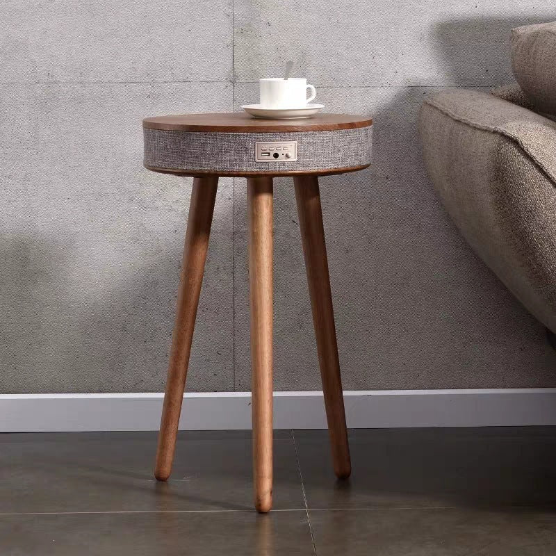 Wireless Charging Bluetooth Speaker Small Coffee Table