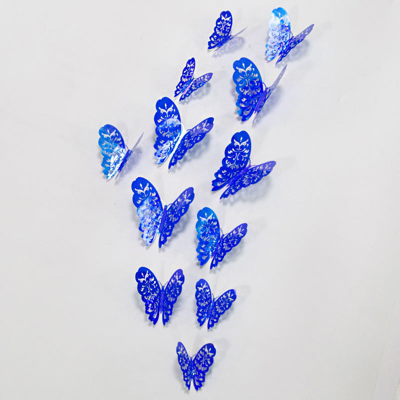 Metal 3D Butterfly Wall Sticker