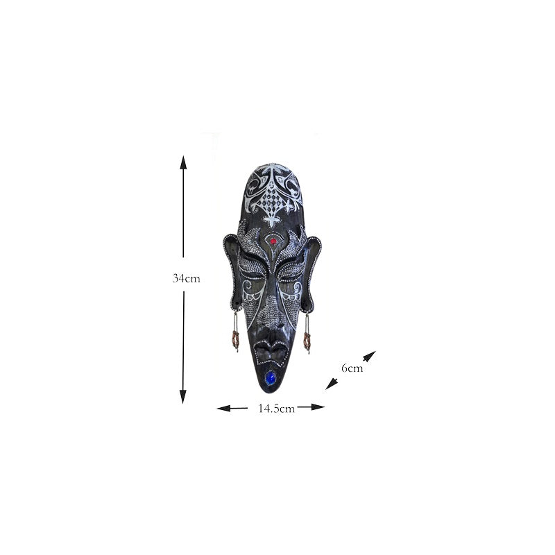 tribal mask wall decor