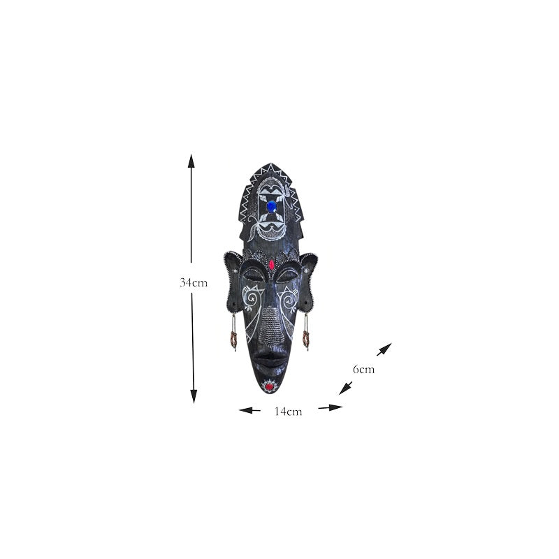 tribal mask wall decor