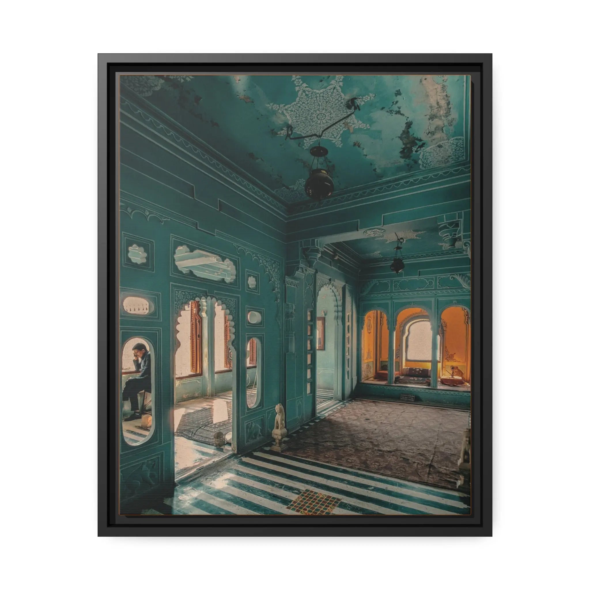 Matte Canvas, Black Frame Printify