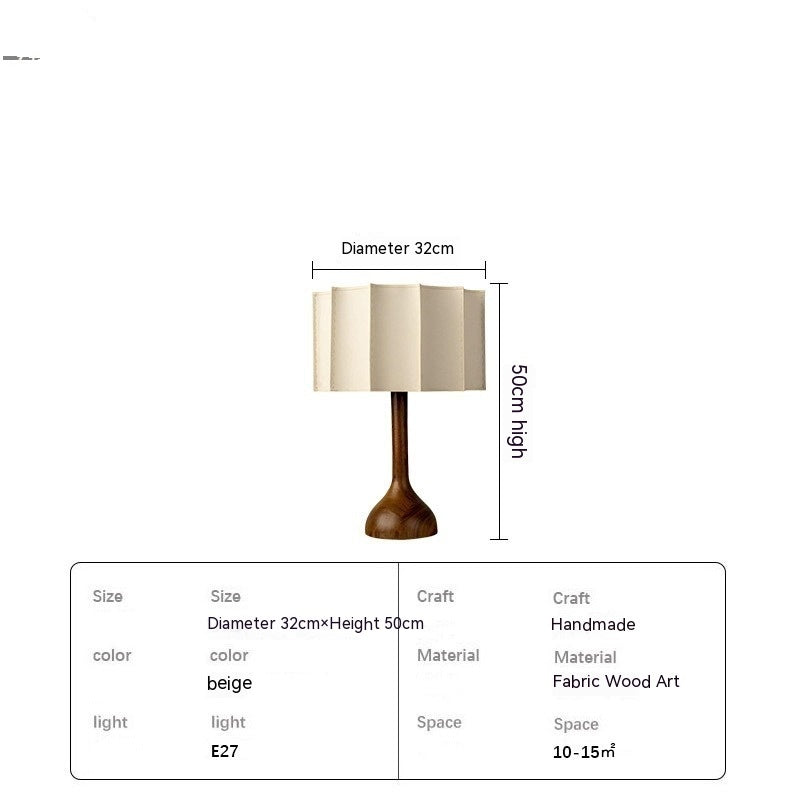 Solid Wood Table Lamp