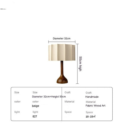 Solid Wood Table Lamp
