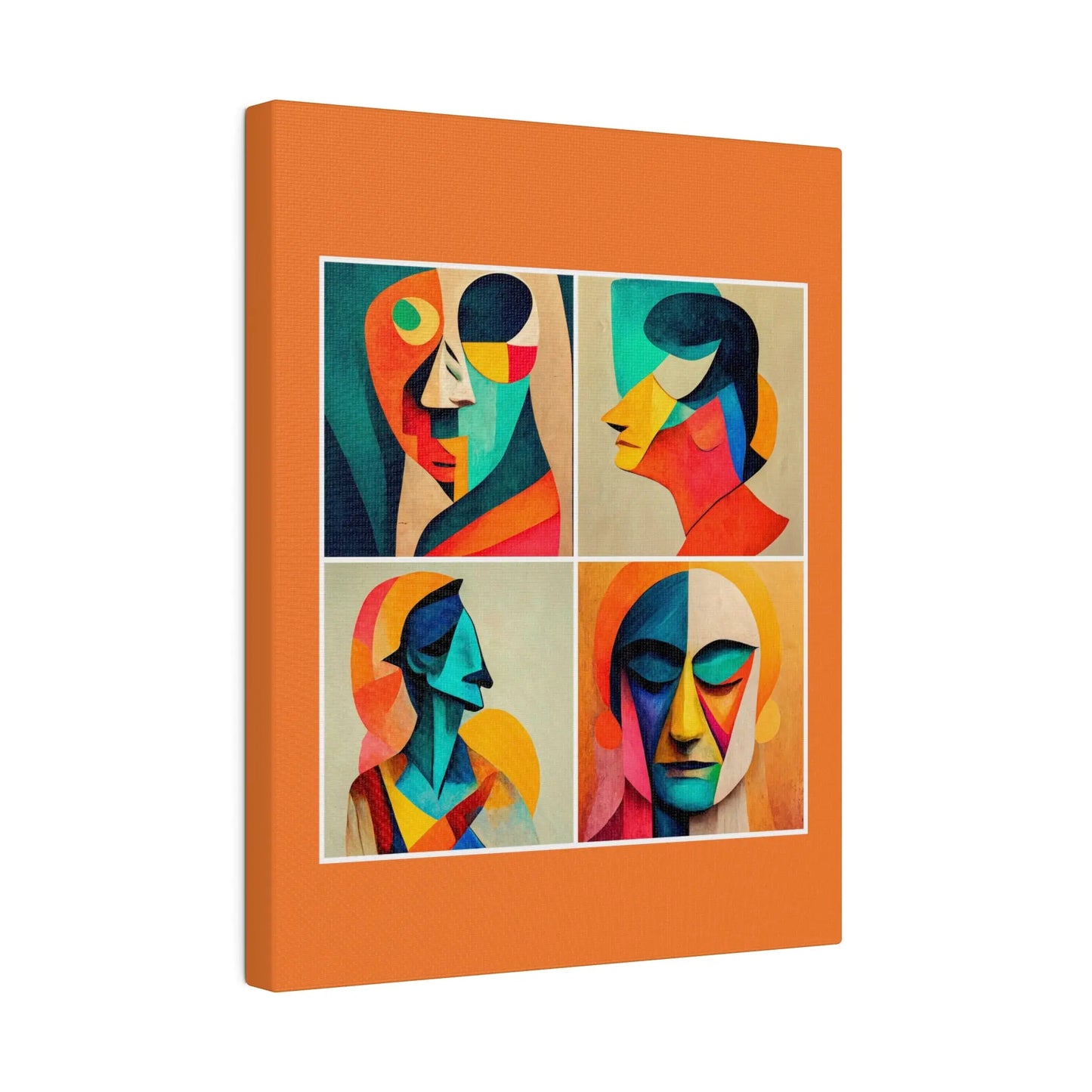 Abstract Faces Wall Art Printify