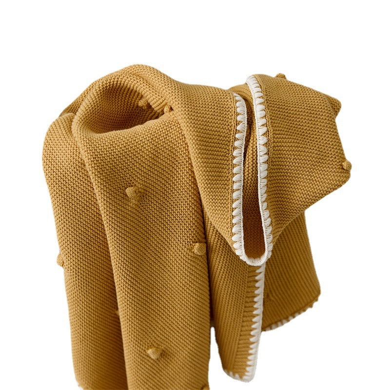 Children's Cotton Knitted Blanket/Throw