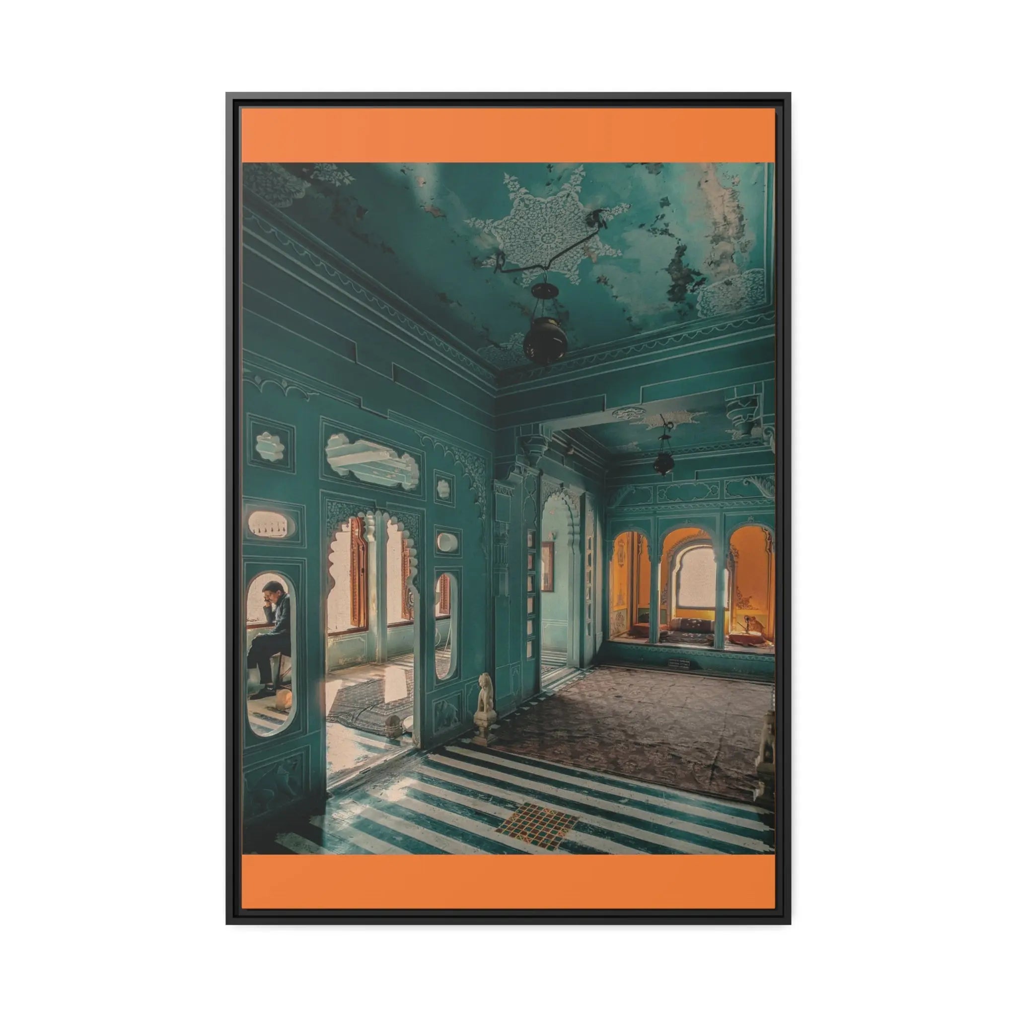 Matte Canvas, Black Frame Printify