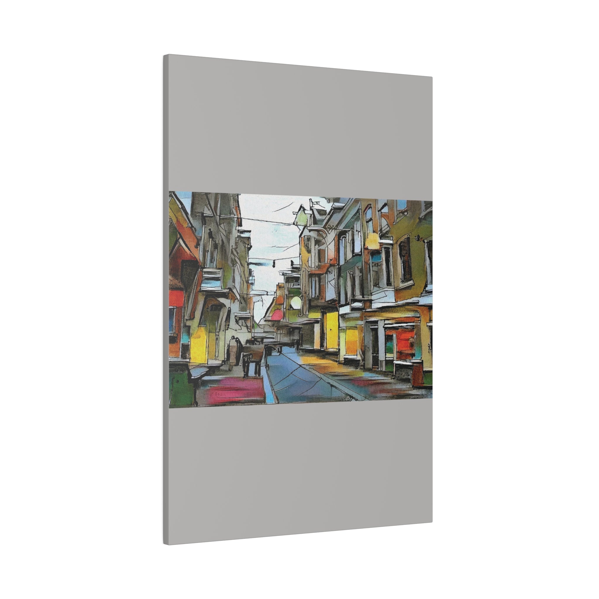On The High Street Canvas Printify