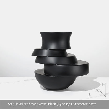 Minimalistic Entrance  Art Vase