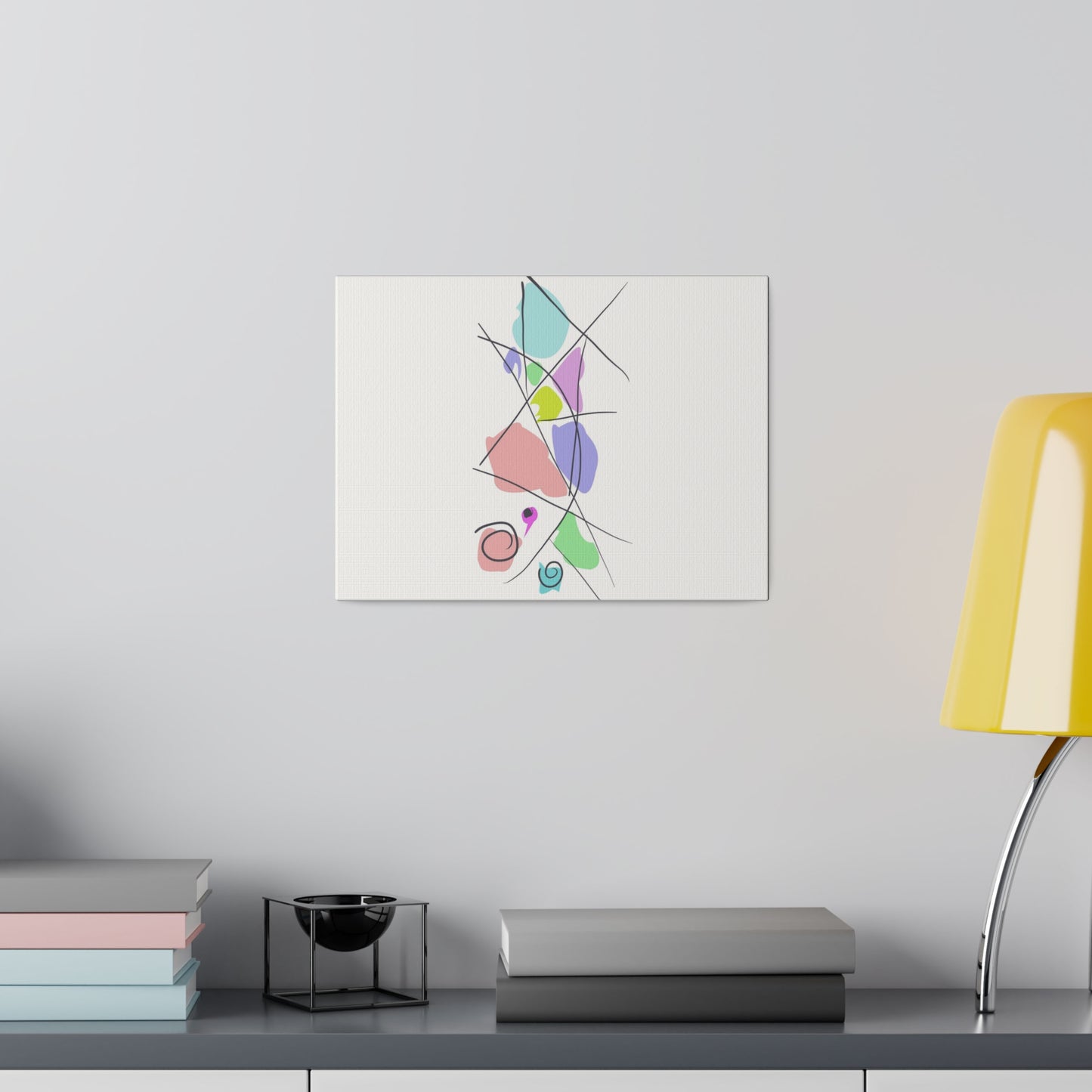 Pastels & Doodles Wall Art Printify