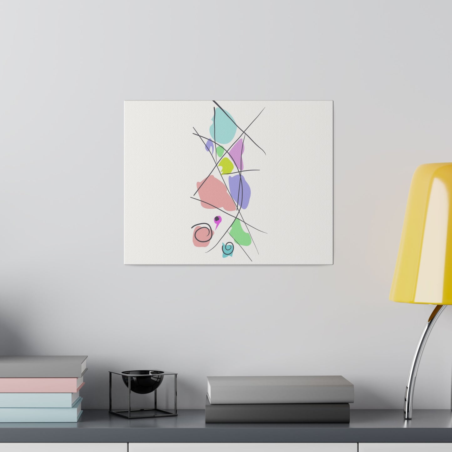 Pastels & Doodles Wall Art Printify