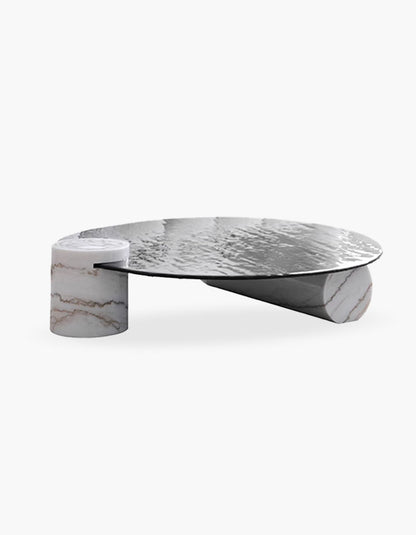 Baxter Coffee Table, Wave Top