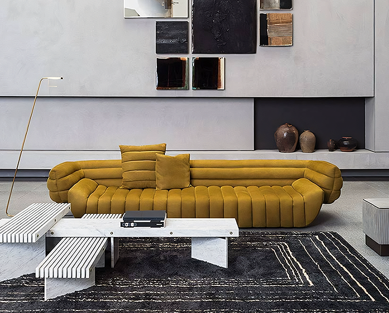 Almeida Banana Boat Sofa, Two Seater, Three Seater Sofa, More Colours