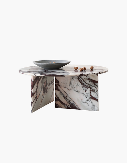 Aiko Coffee Table Round, Marble