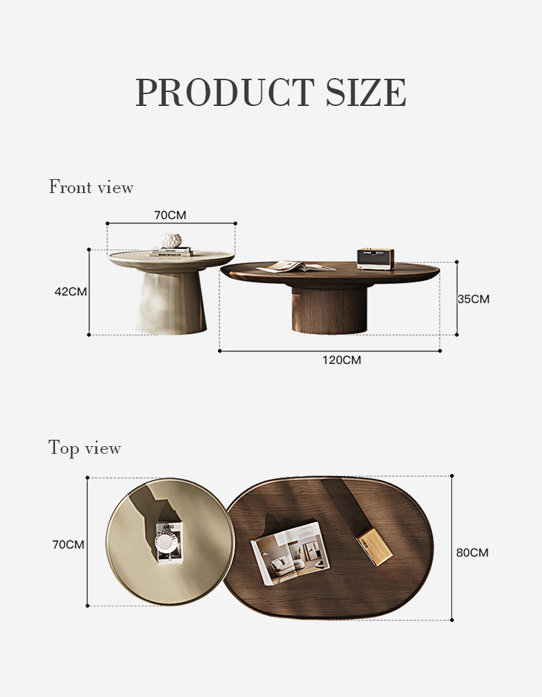 Nkrumah Coffee Table Set, Wood