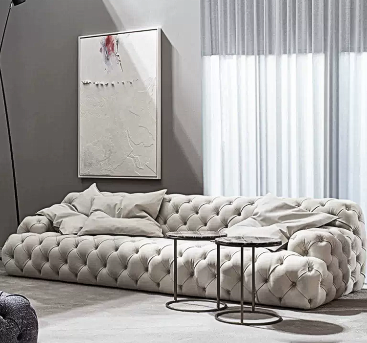 Emrys Chesterfield Corner Three Seater Sofa