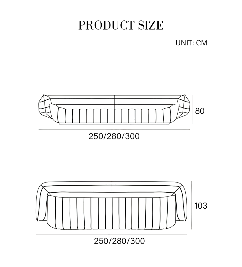 Almeida Banana Boat Sofa, Two Seater, Three Seater Sofa, More Colours
