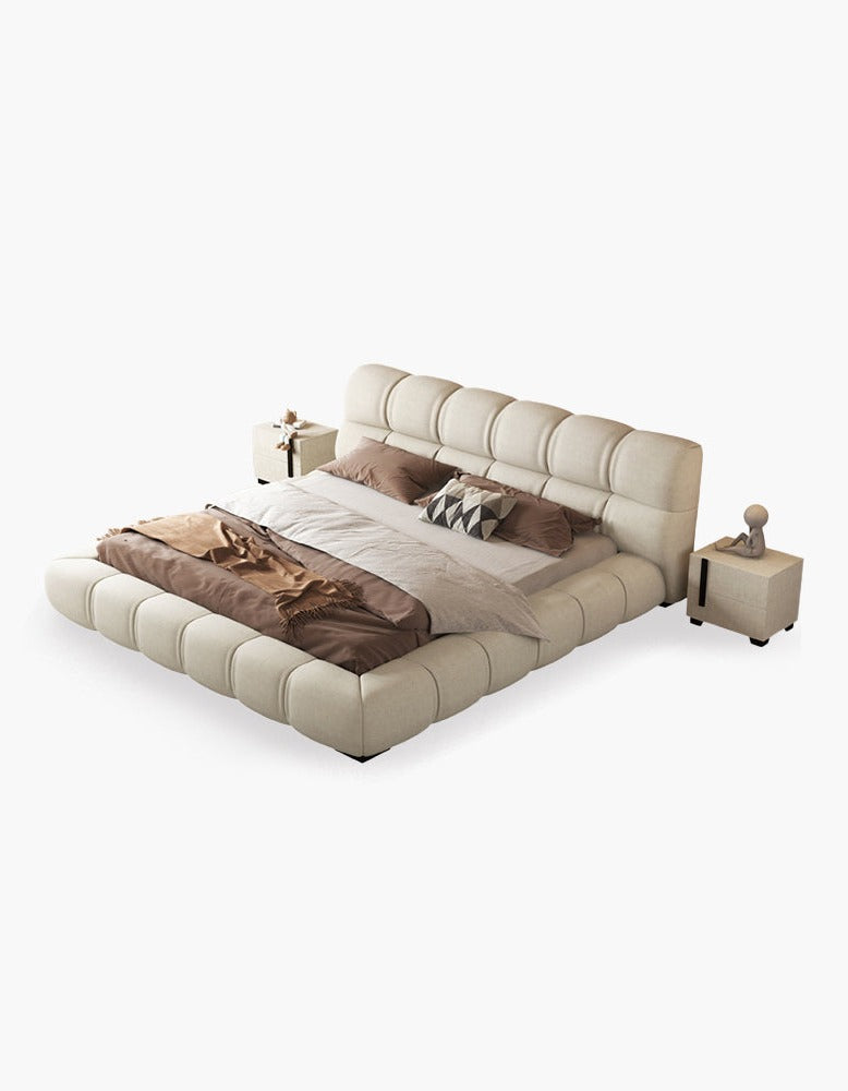 Bader King Size / Super King Size Bed, Velvet