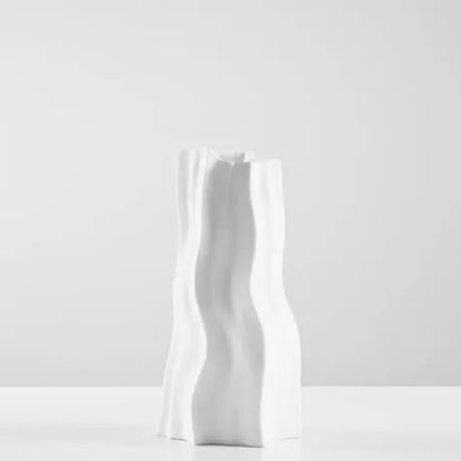White Flower Vase Londecor