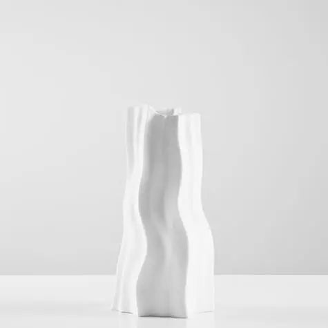 White Flower Vase Londecor