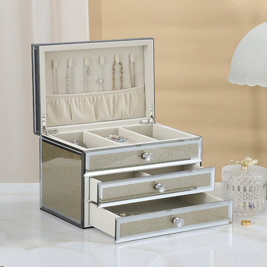 High-end Glass Jewelry Box