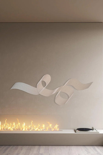 Wood Wall Art - Wooden Wave Panel - Home Decor - Layered Art Londecor