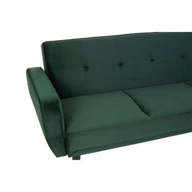 Serene 3 Seat Green Sofa Bed