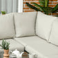 5 Pieces Rattan Corner Sofa. - Londecor