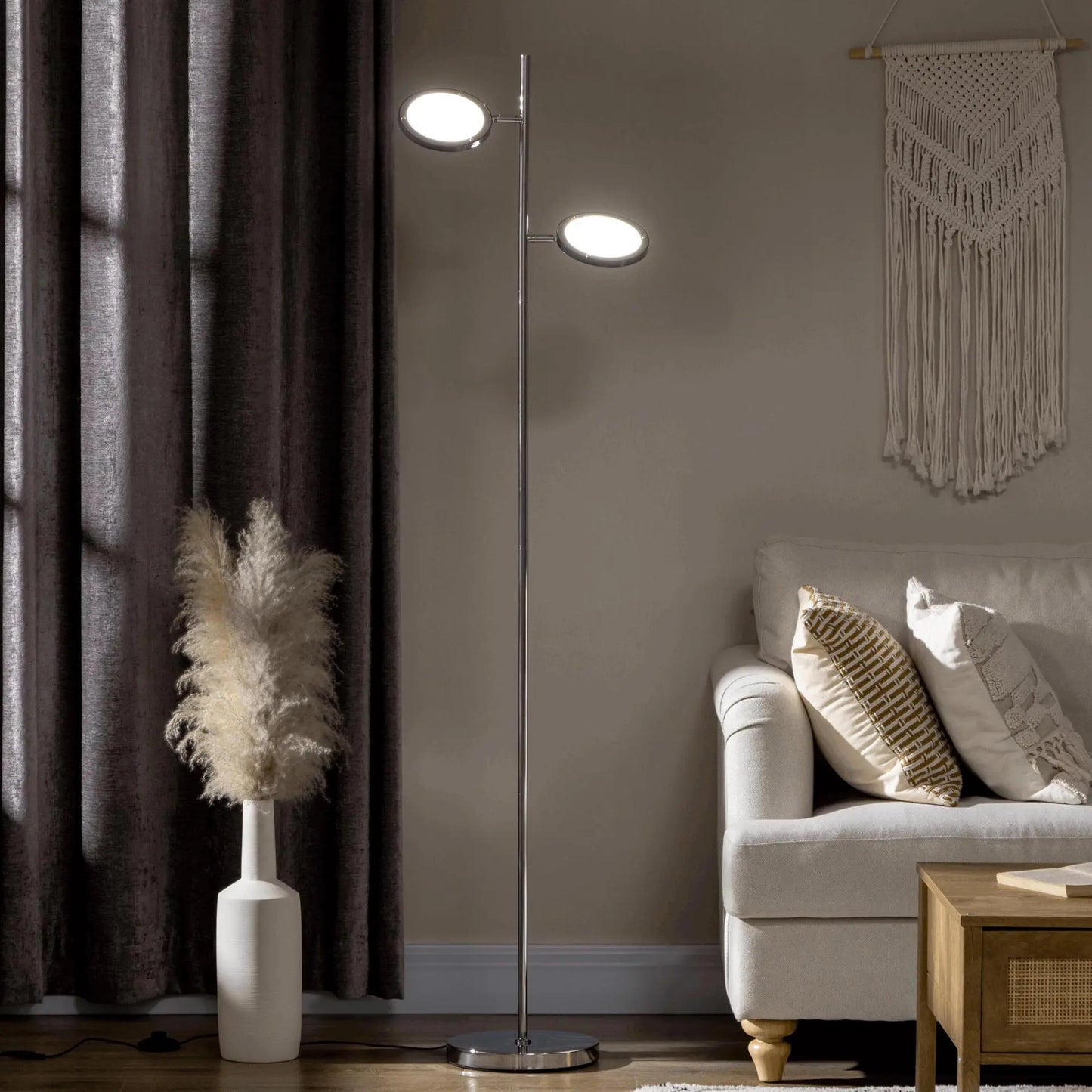 2-Light LED Floor Lamp - Londecor