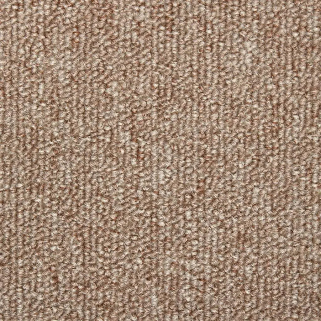 Carpet Stair Treads 15 pcs 65x25 cm Light Brown Londecor