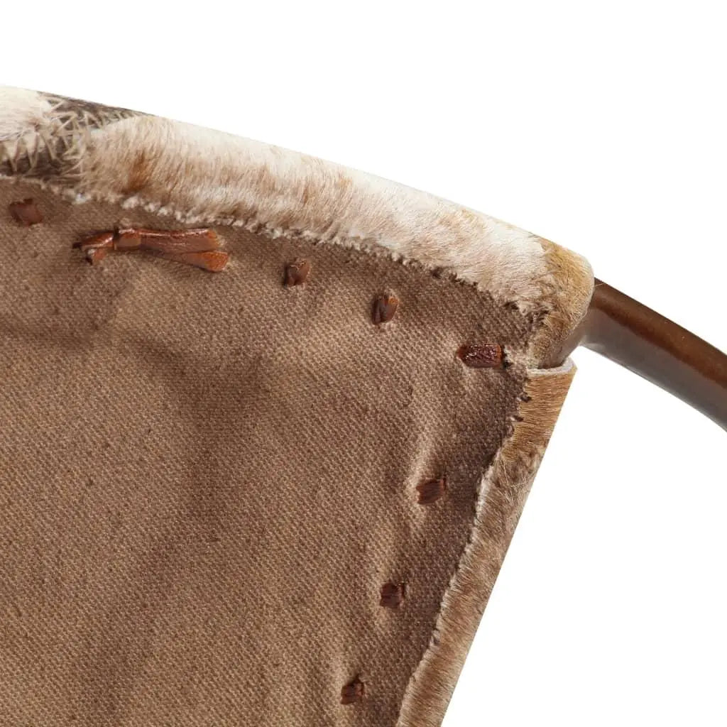 Chair Diamond Brown Real Leather Londecor