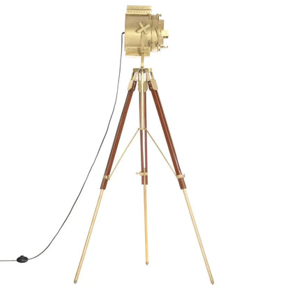 Tripod Floor Lamp Solid Mango Wood 193 cm Londecor