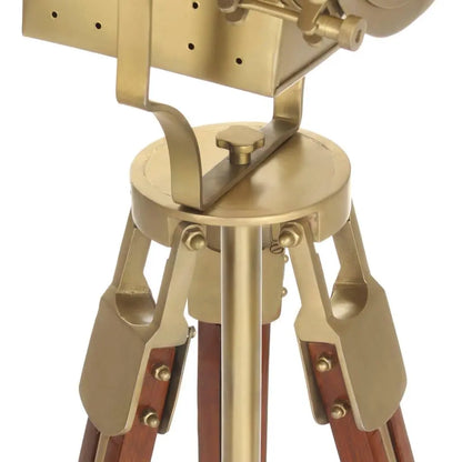 Tripod Floor Lamp Solid Mango Wood 193 cm Londecor