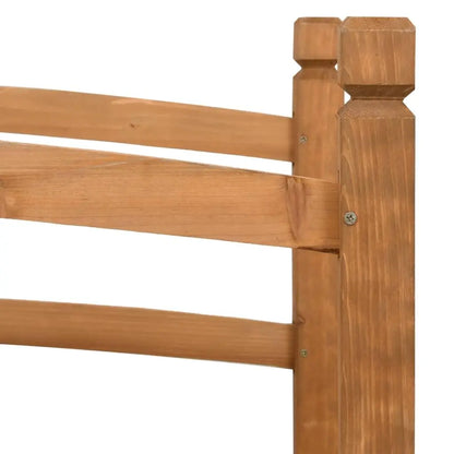 Garden Bridge 140x60x60 cm Solid Firwood Londecor