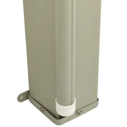 Patio Retractable Side Awning 140x600 cm Brown Londecor