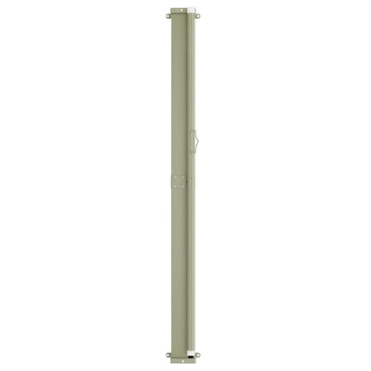 Patio Retractable Side Awning 140x600 cm Brown Londecor