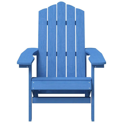 Garden Adirondack Chair HDPE Aqua Blue Londecor