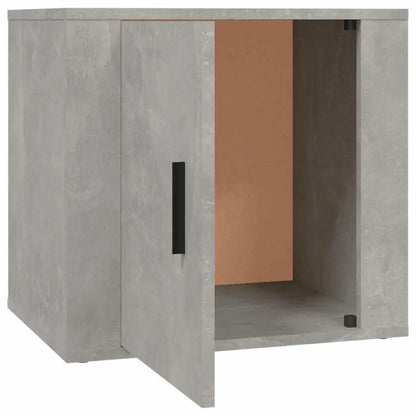 Bedside Cabinet Concrete Grey 50x39x47 cm - Londecor