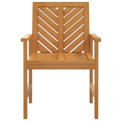 Garden Chairs 2 pcs Solid Wood Acacia Londecor