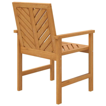 Garden Chairs 2 pcs Solid Wood Acacia Londecor