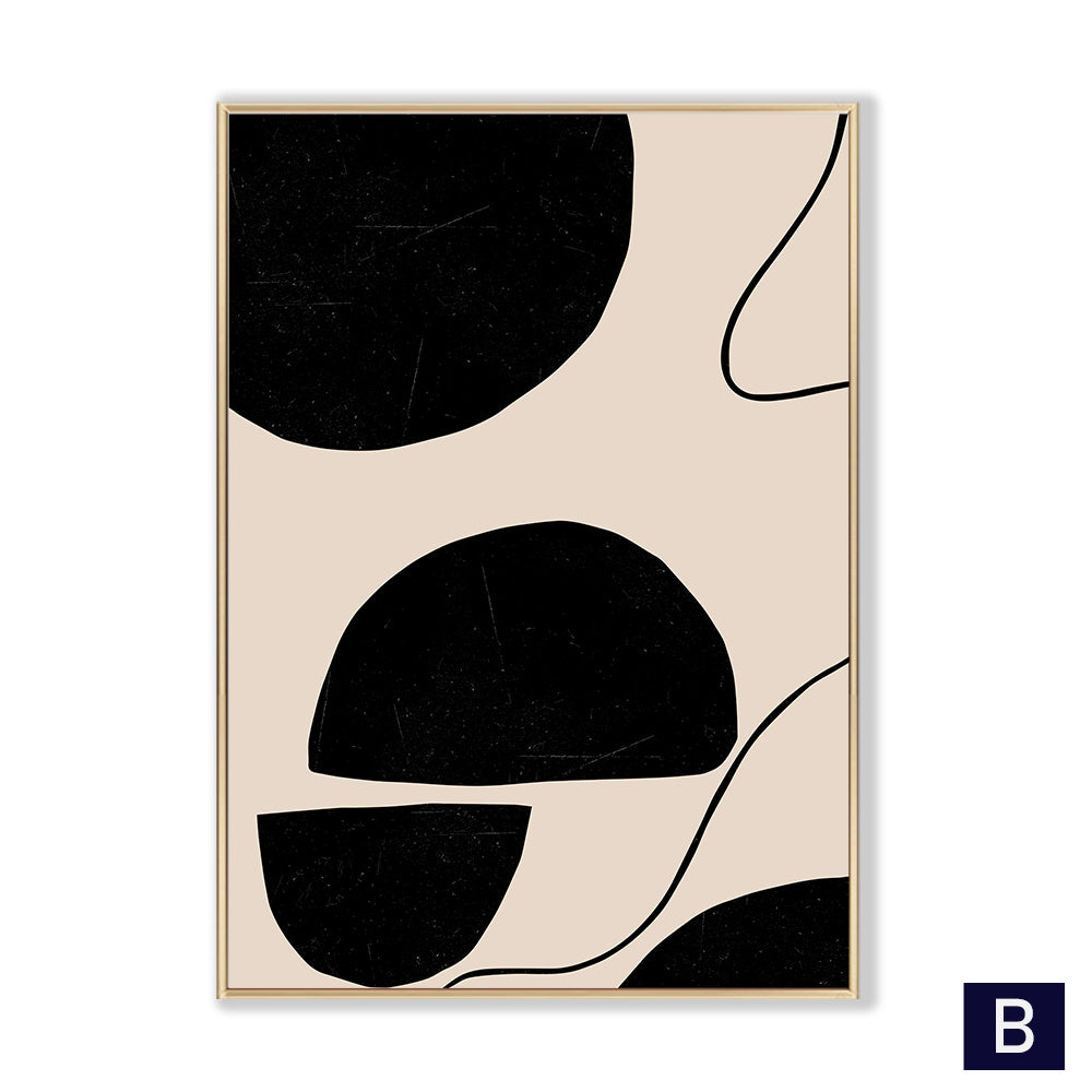 Geometric Shapes Wall Canvas