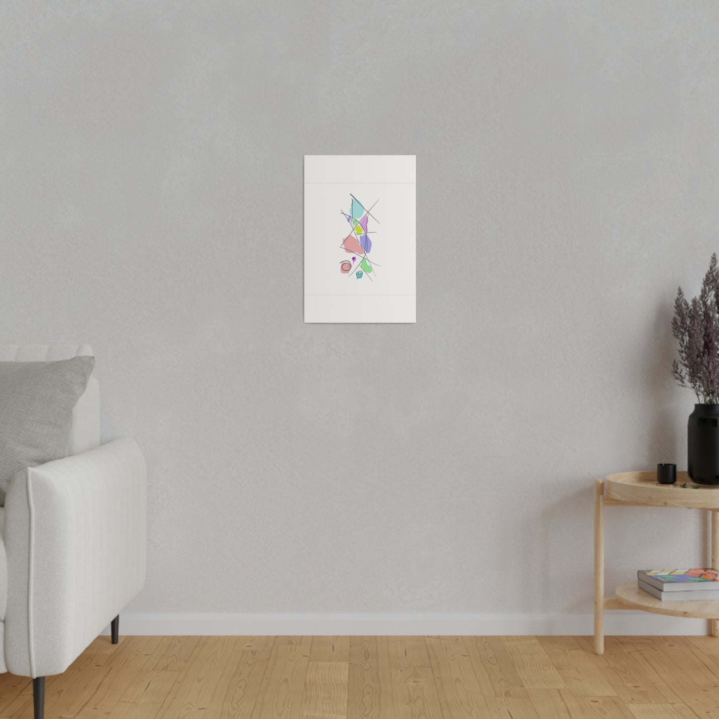 Pastels & Doodles Wall Art Printify