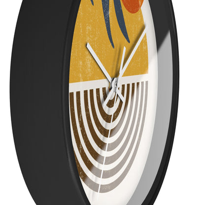 Sunsets & Tangerines Wall Clock Printify