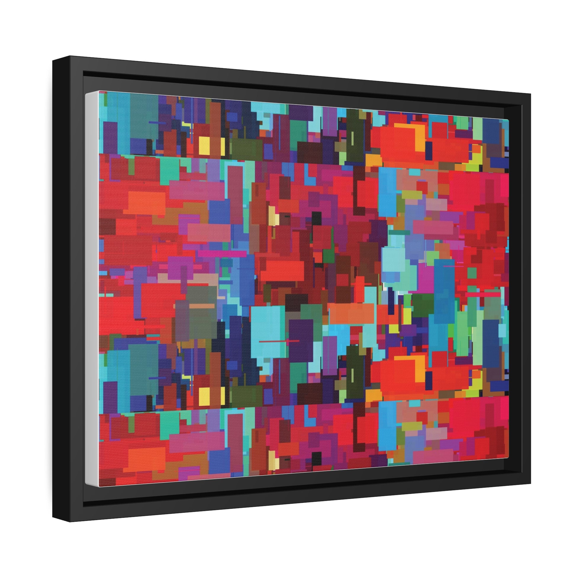 Abstract painting, Black Frame Printify