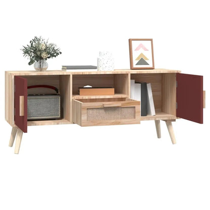 TV Cabinet with Doors 105x30x45 cm Wood Londecor