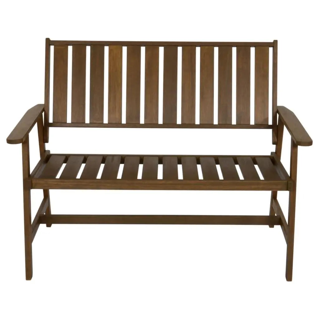 Garden Bench Calgary 120x66x91 cm Teak Look Londecor